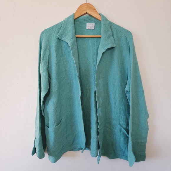 Tops - Click By Color Me Cotton Large Flowy Cardigan Shacket Shirt
